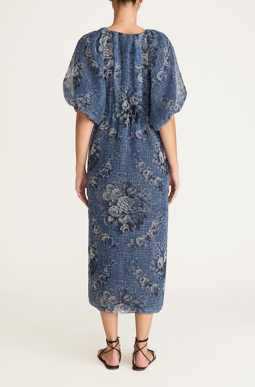 REBECCA TAYLOR REBECCA TAYLOR EMBLEM FLEUR BUBBLE PENCIL DRESS