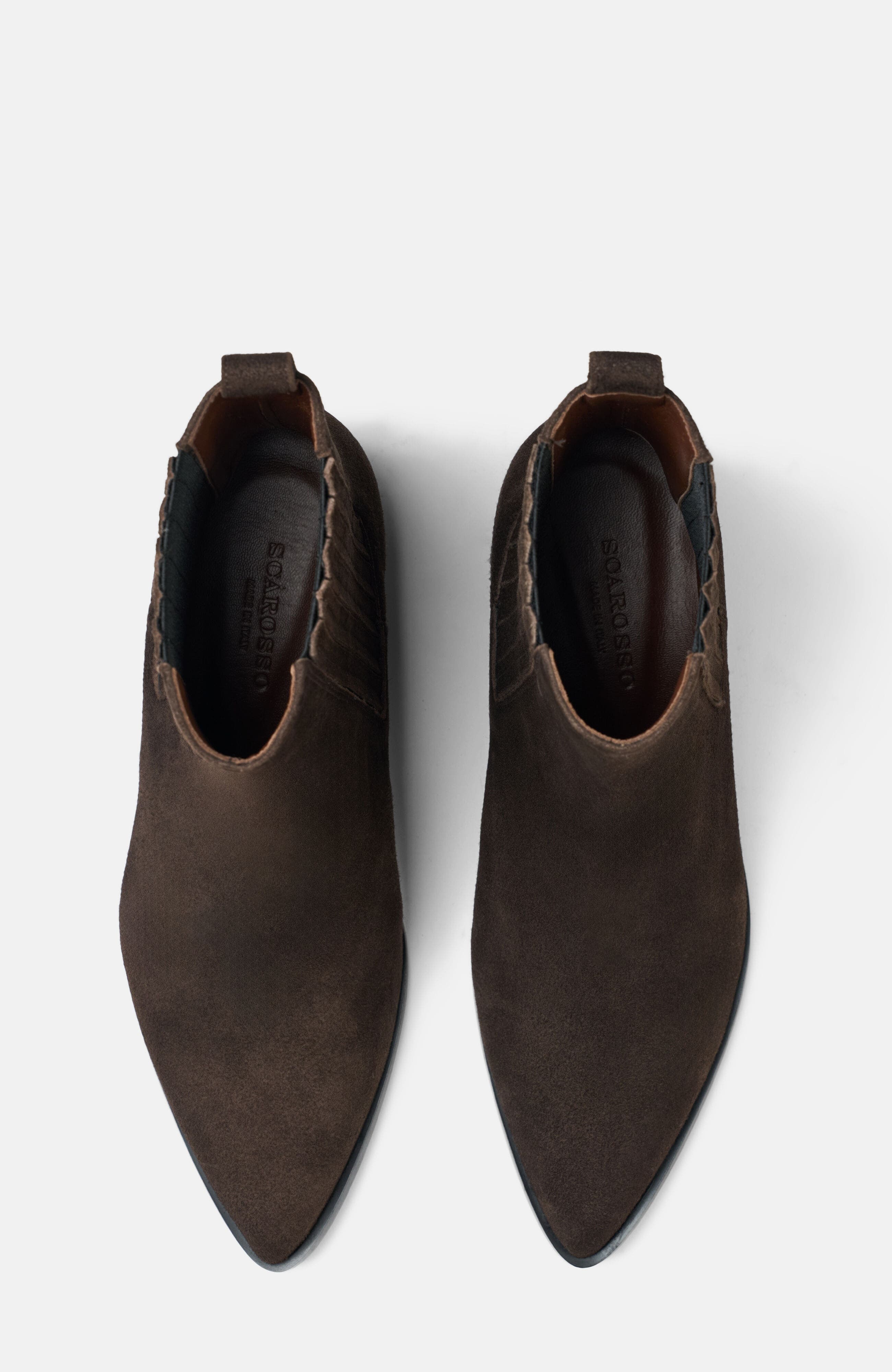 Oliviar Chelsea Boots, Alternate, color, Dark Brown - Suede