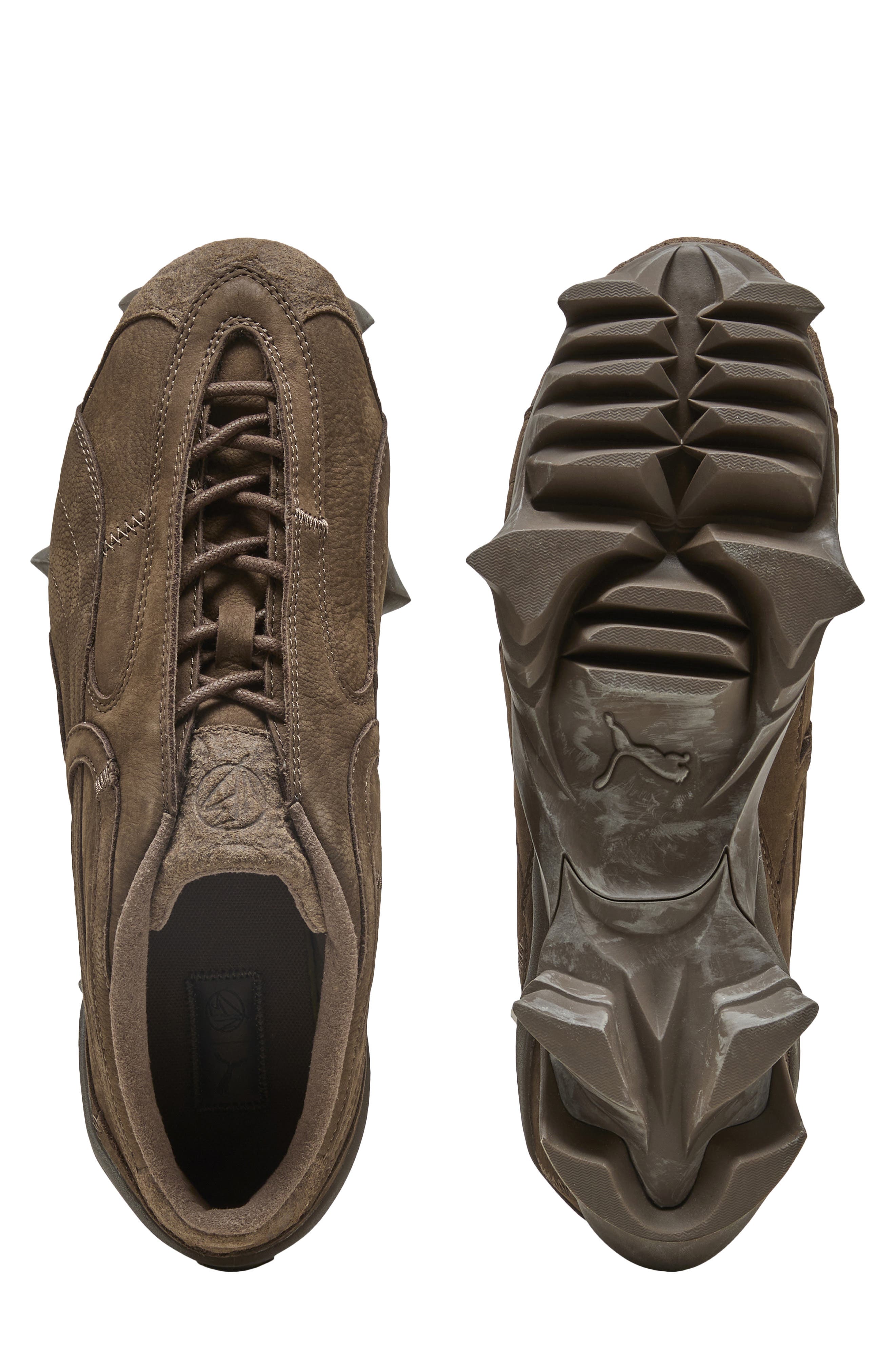 PUMA x NO/FAITH Beisser Sneaker, Alternate, color, Birch Tree/ Puma Black