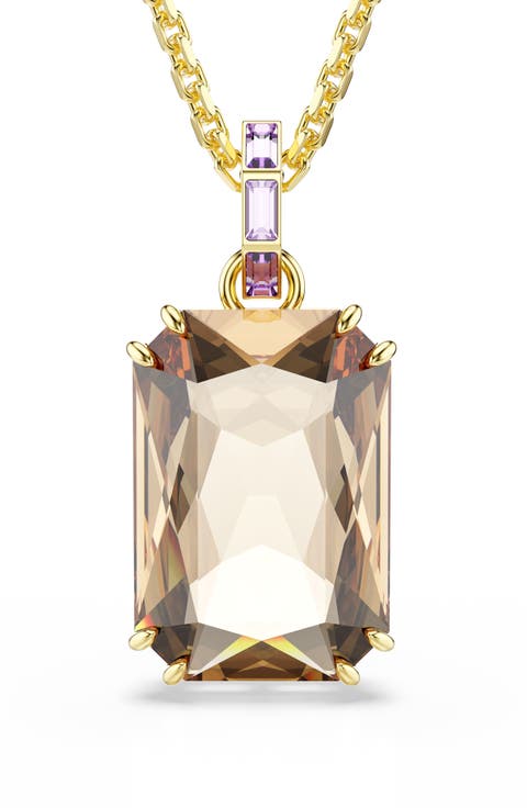 Millenia Crystal Pendant Necklace