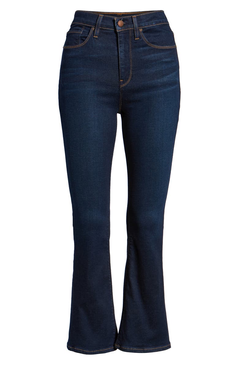 Hudson Jeans Holly High Waist Crop Flare Jeans, Alternate, color, 