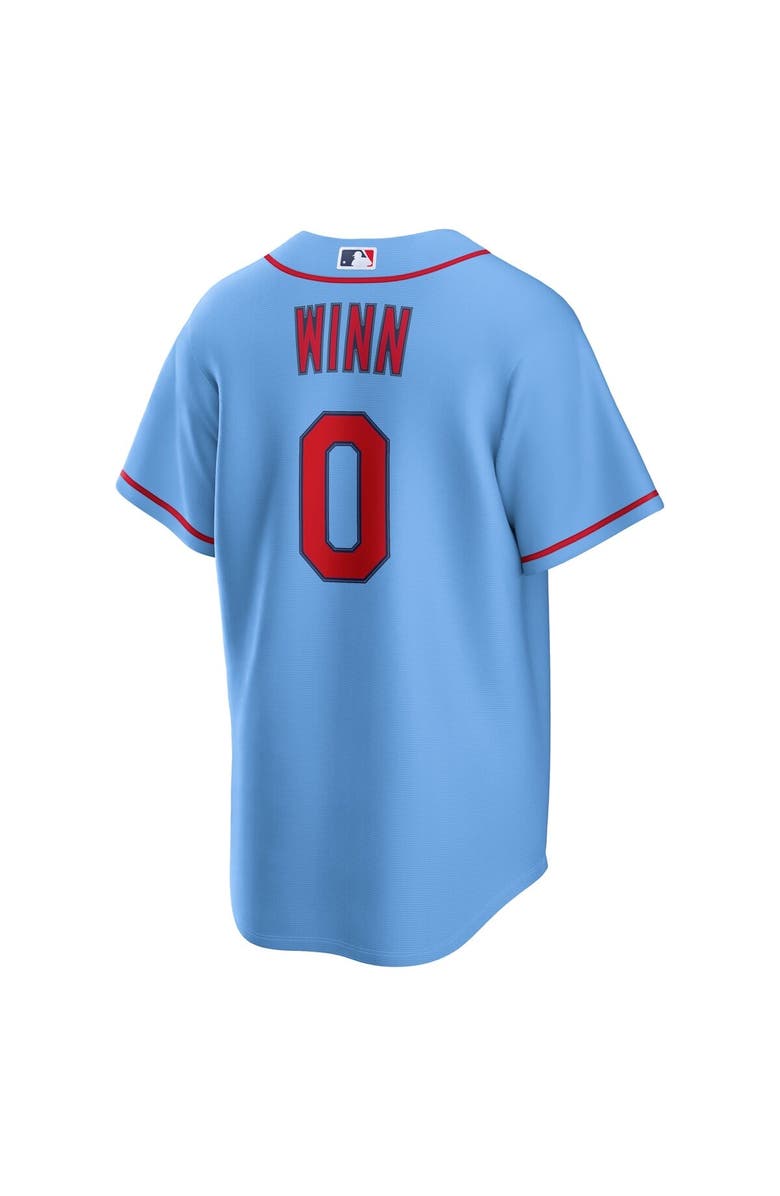 Nike Men's Nike Masyn Winn Light Blue St. Louis Cardinals Alternate Replica Jersey, Alternate, color, Light Blue
