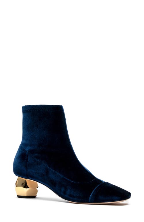 Frances Valentine Marni Bootie in Navy 