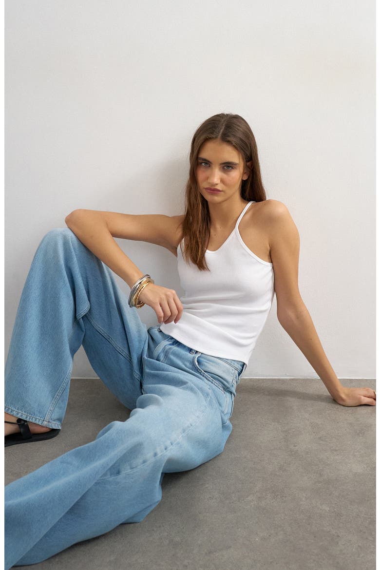 Rib Camisole, Alternate, color, WHITE