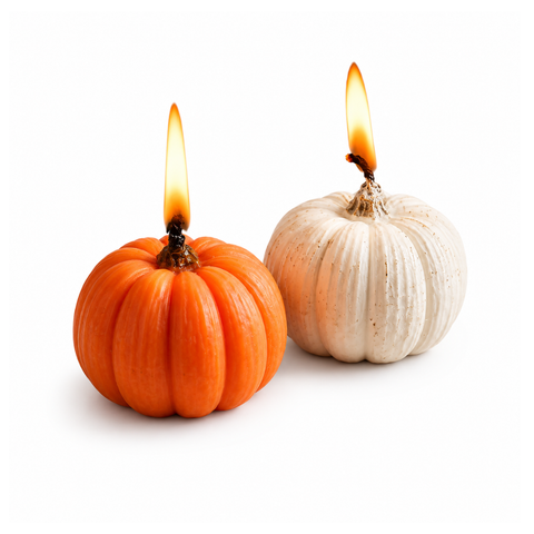 Pumpkin Candle Set
