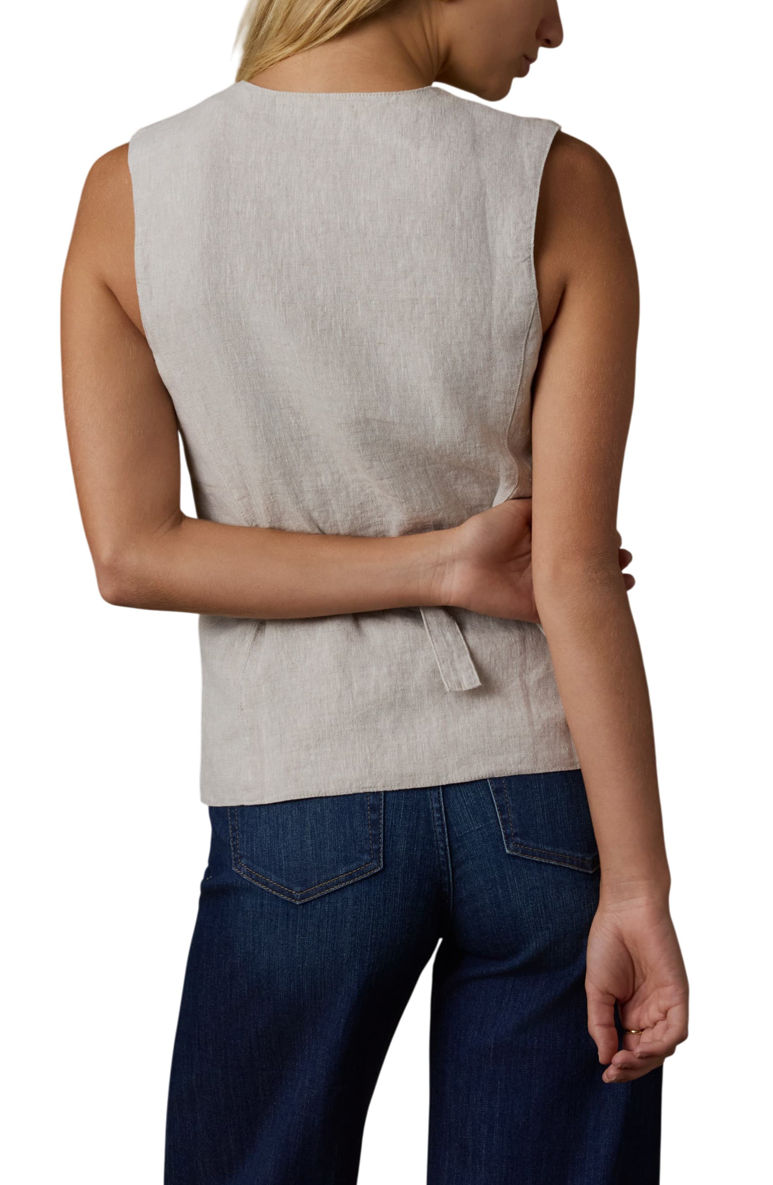 Sun Strider Linen Vest - image 4