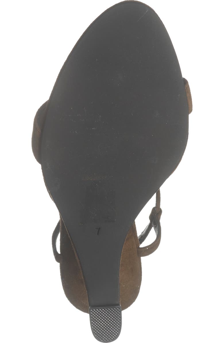 Jeffrey Campbell Palma T-Strap Wedge Sandal, Alternate, color, Brown Combo