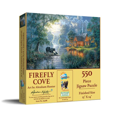 Firefly Cove 550 piece Jigsaw Puzzle for Adults
