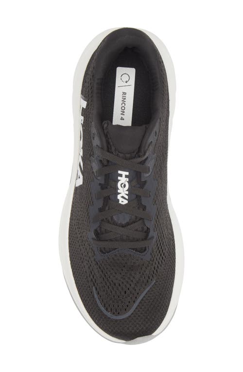 Hoka Rincon 4 Running Shoe In Black