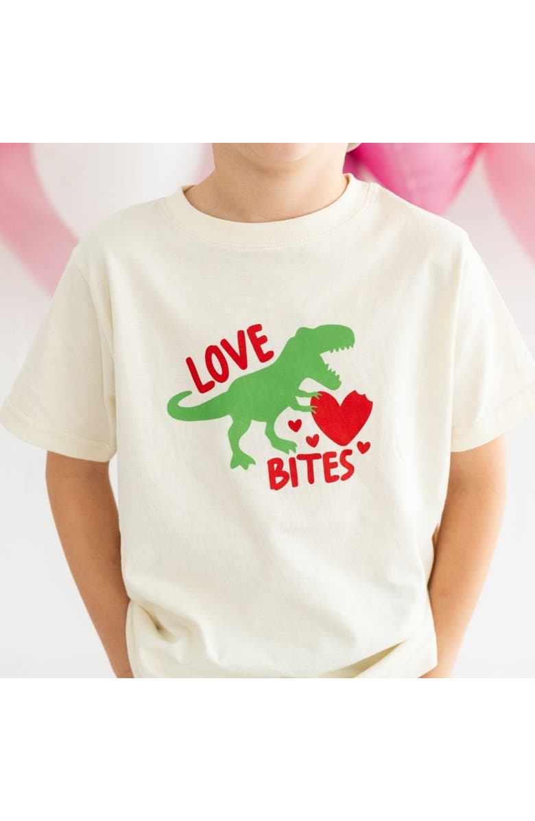 Sweet Wink Love Bites Valentine's Day Short Sleeve T-Shirt, Alternate, color, 