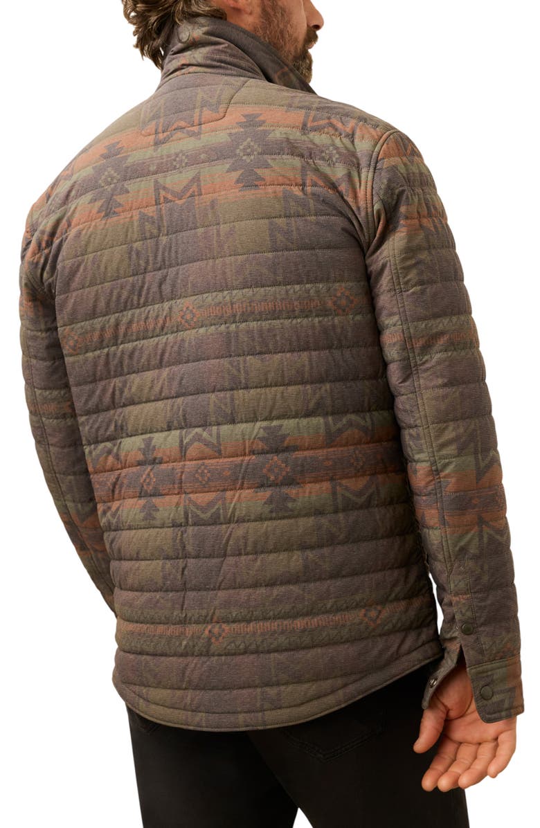 Faherty x Doug Good Feather Horizon CPO Jacket, Alternate, color, Sunset Ombre Star Nation