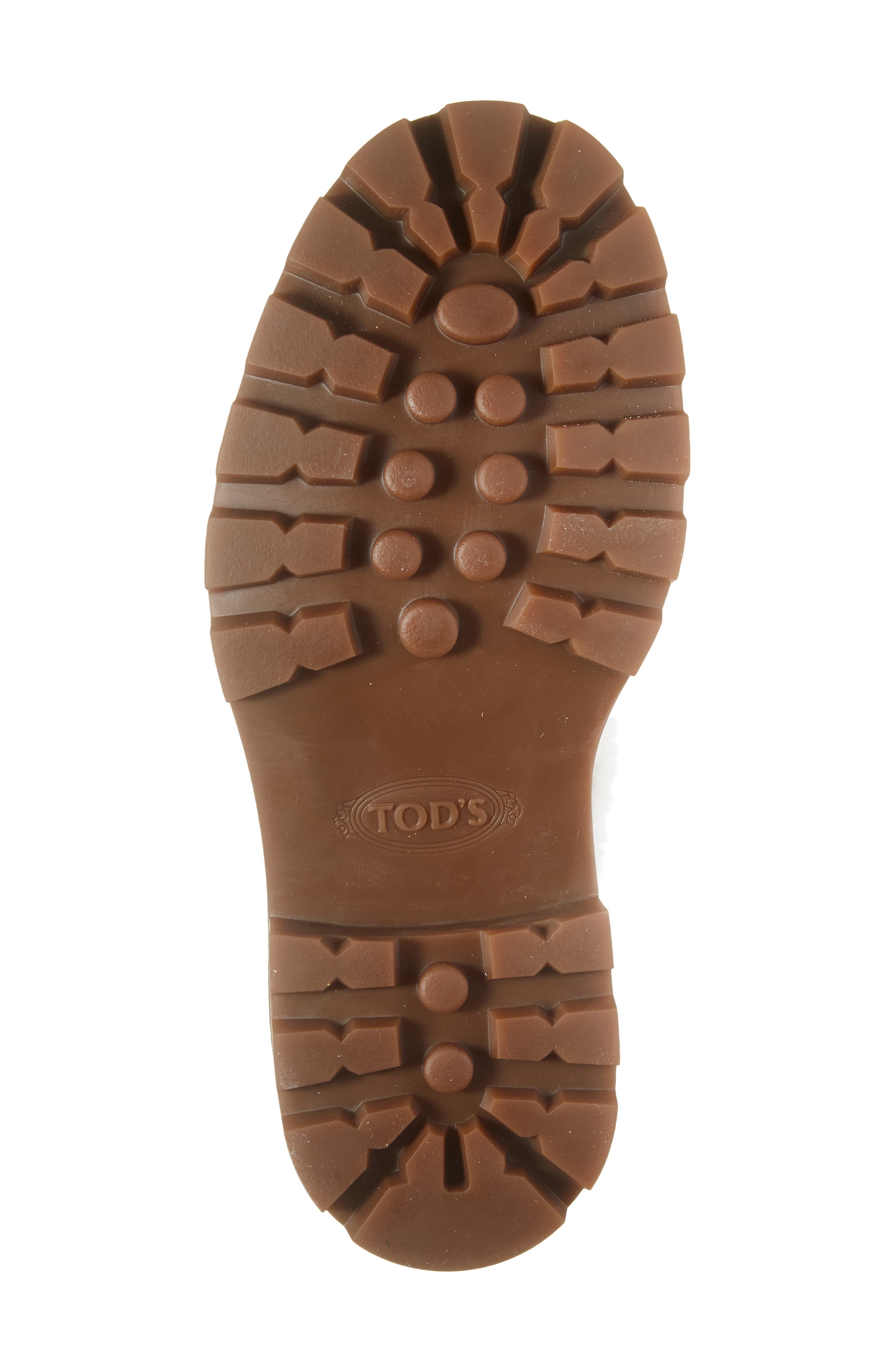 Tod's Gomma Pes Genuine Shearling Trimmed Loafer, Alternate, color, 