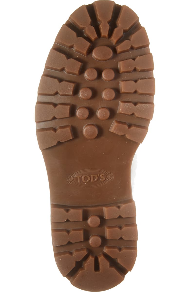 Tod's Gomma Pes Genuine Shearling Trimmed Loafer, Alternate, color,