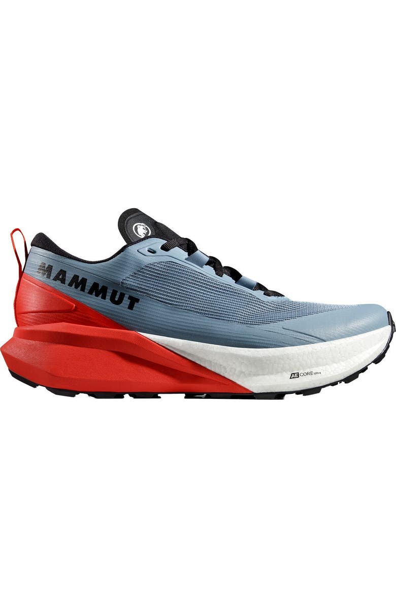 Mammut Aenergy Trail Endurance Ultra Low Running Shoe - Men's, Main, color, Nebla/Mammut Red