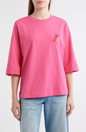 Farm Rio Pepper FARM Rio Spicy Pepper Cotton Graphic T-Shirt | Nordstromrack