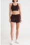 Safari Trail 2-Pack Seamless Racerback Bralette & Shorts Set