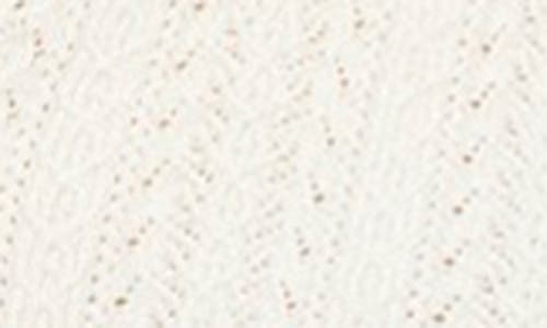 Madewell The Signature Open-knit Cardigan In Ivory