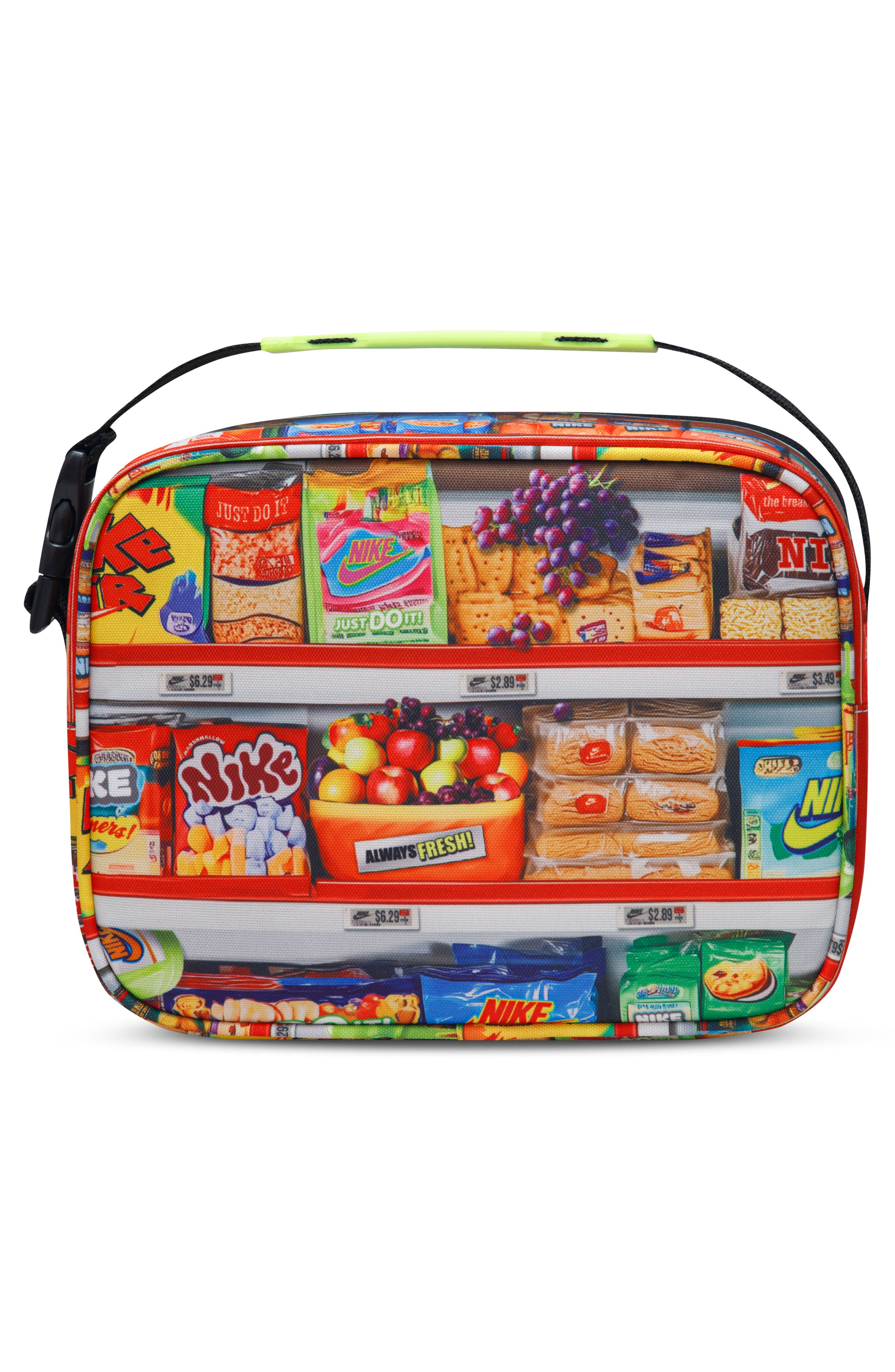 Nike Futura Lunchbox, Alternate, color, Multi Blue