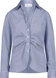 Callas Milano Sierra Classic Stripe Poplin Shirt