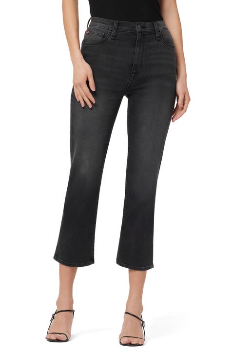 Noa Mid Rise Straight Crop Jeans