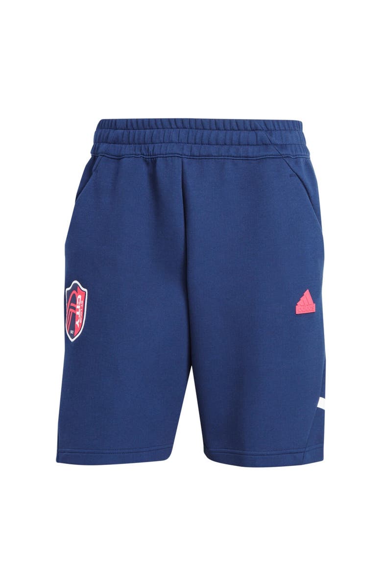adidas Men's adidas Navy St. Louis City SC 2024 Travel Shorts, Main, color, 