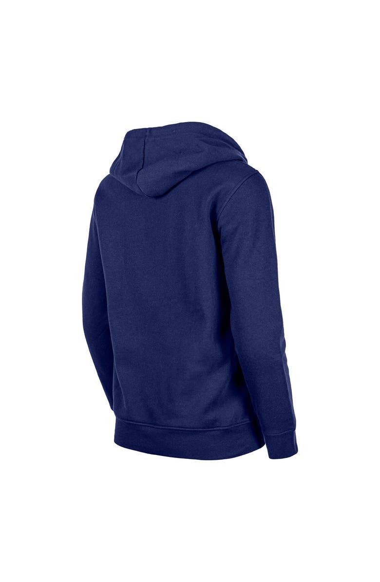 New Era Women's New Era Blue Brooklyn Nets 2023/24 City Edition Pullover Hoodie, Alternate, color,