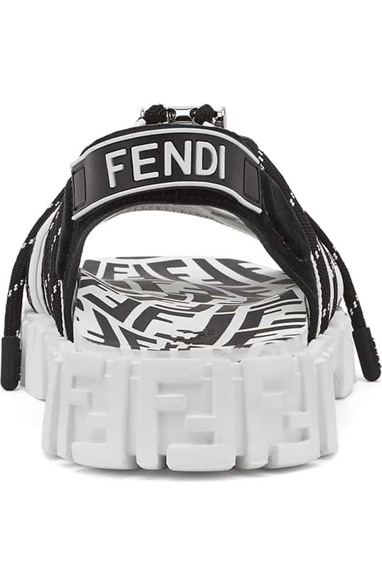 Fendi x Sarah Coleman Force FF Vertigo Trek Sandal, Alternate, color,