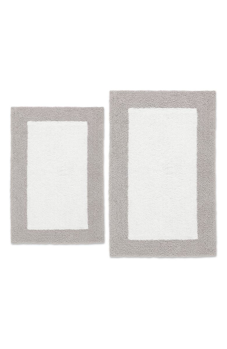Vera Wang Set of 2 Pure Serenity Bath Rugs, Main, color, 