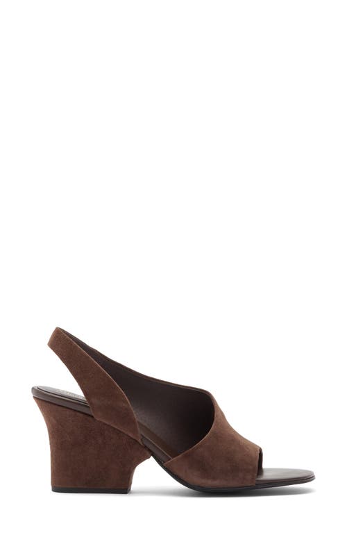 Jeffrey Campbell Pastiche Half D'orsay Sandal In Brown