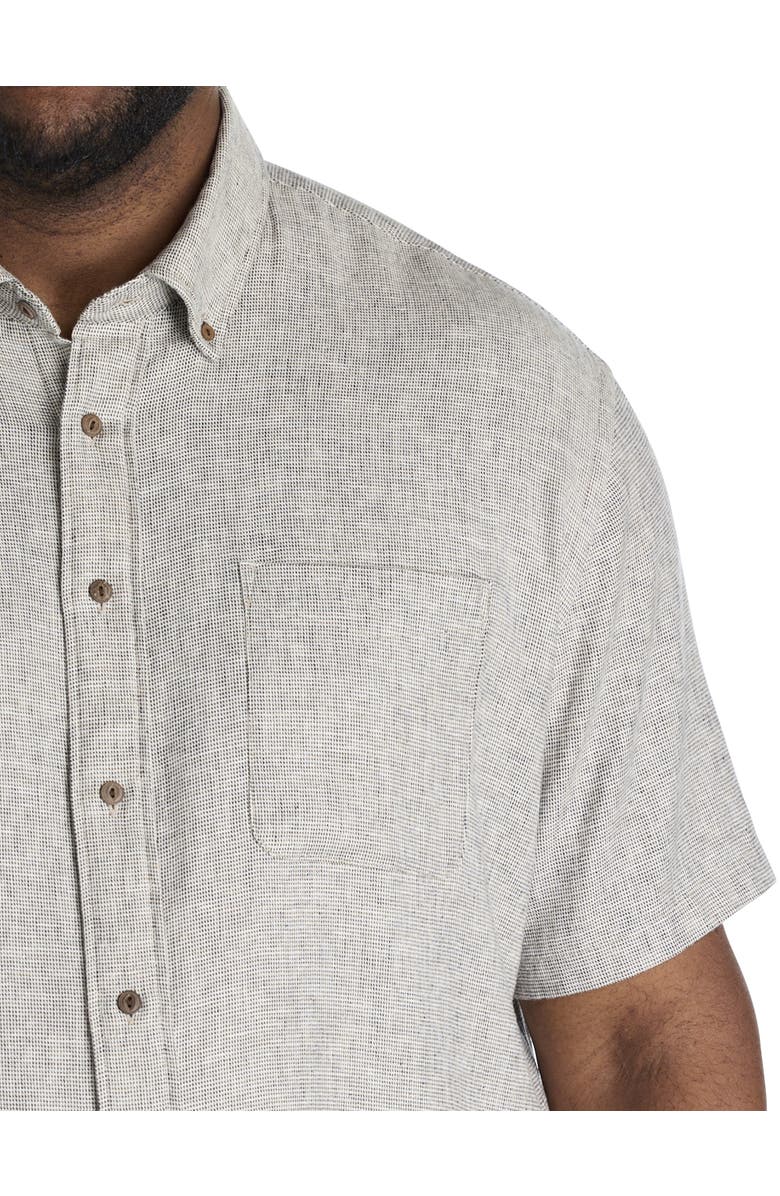 Faherty Big & Tall Breeze Sport Shirt, Alternate, color, Stone Coast