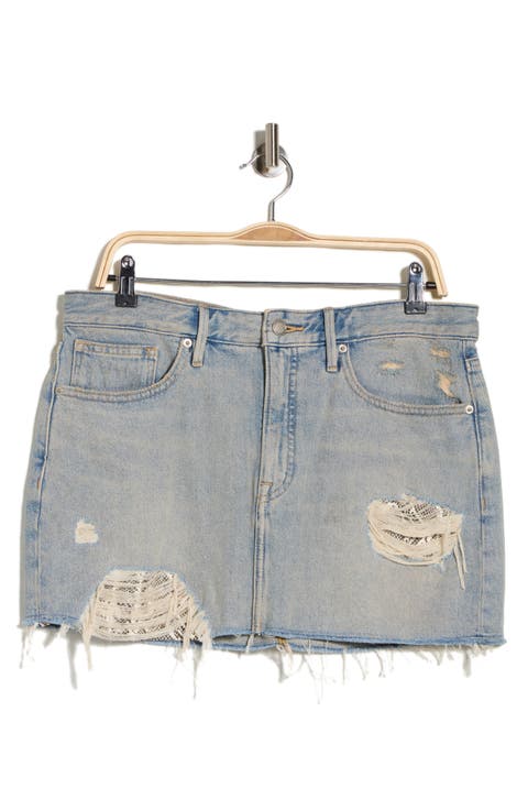 The Khlo Denim Miniskirt