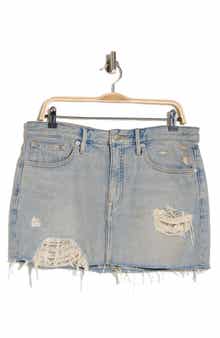 The Khlo Denim Miniskirt