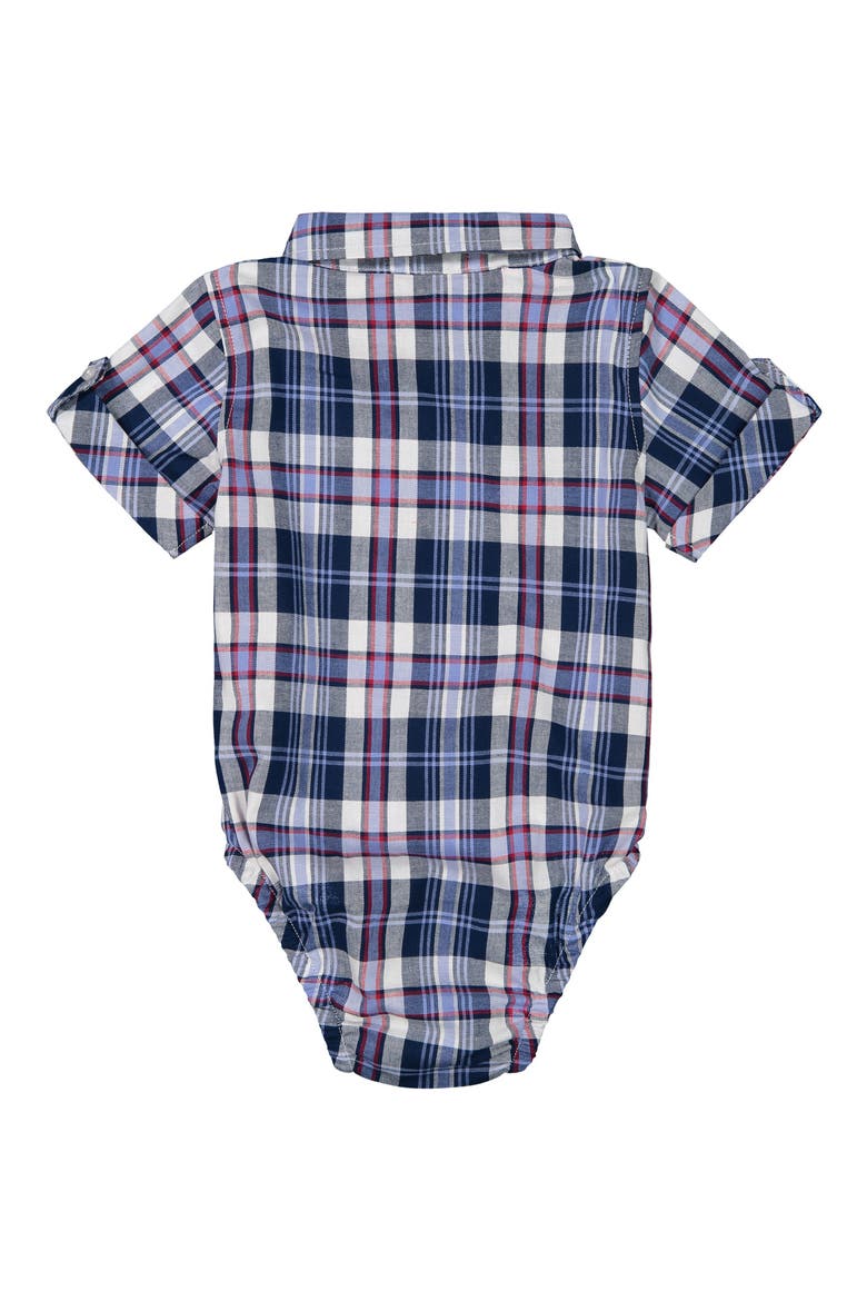 Bodysuit, Shorts & Bow Tie Set, Alternate, color, BRIGHT BLUE