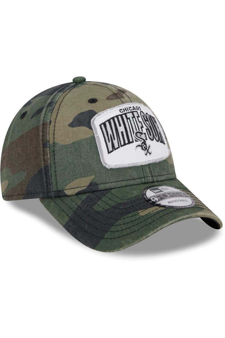Men's New Era Camo Chicago White Sox Gameday 9FORTY Adjustable Hat, Alternate, color, Camo