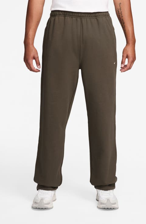 Solo Swoosh Open Hem Fleece Sweatpants