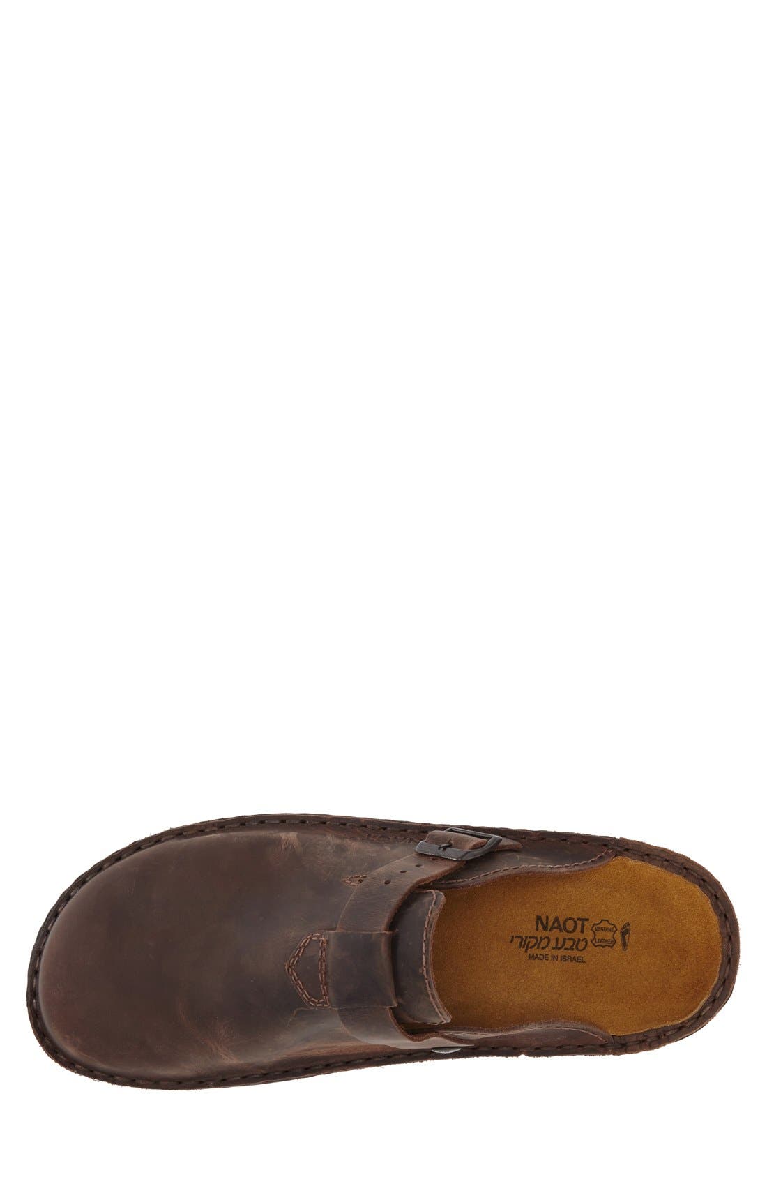 Fiord Clog, Alternate, color, CRAZY HORSE LEATHER