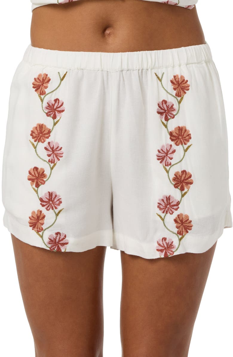 O'Neill Farren Linen Blend Shorts, Alternate, color, Tofu