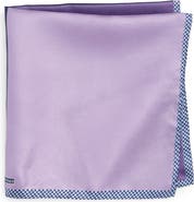 Nordstrom Panel Silk Pocket Square