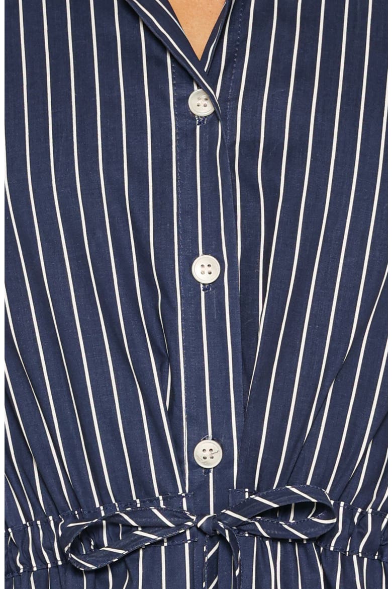 Hansel Long Sleeve Maxi Dress, Alternate, color, NAVY STRIPE