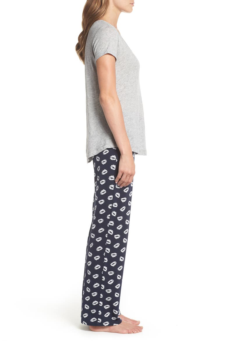 I Heart Sleep Pajamas, Alternate, color, H GREY