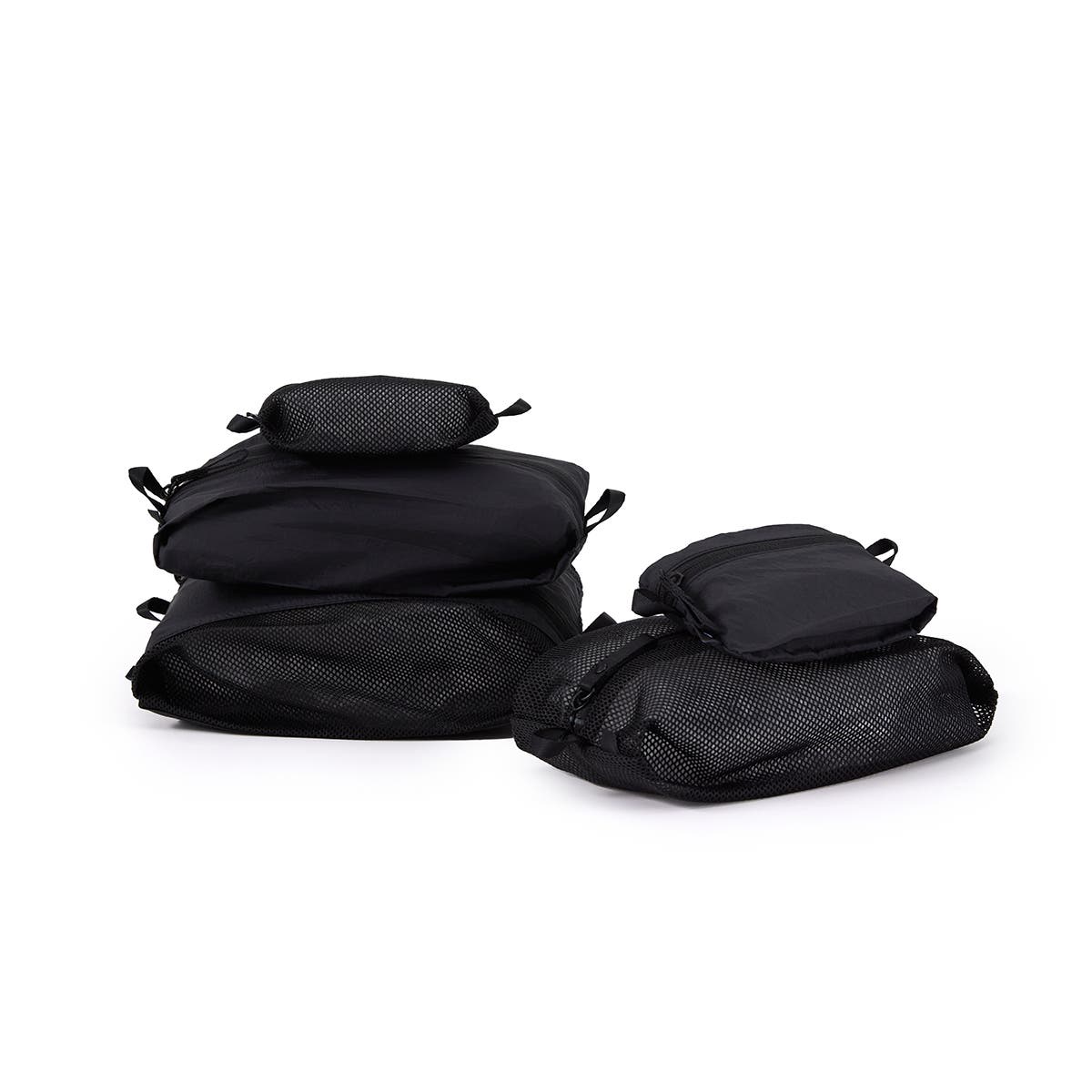 LOJEL ORDO Everyday 5-Piece Travel Packing Cube Organizer Set, Alternate, color, Black