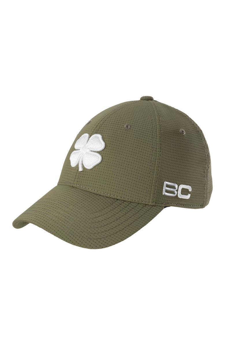 Black Clover Iron X Olive Hat, Alternate, color,