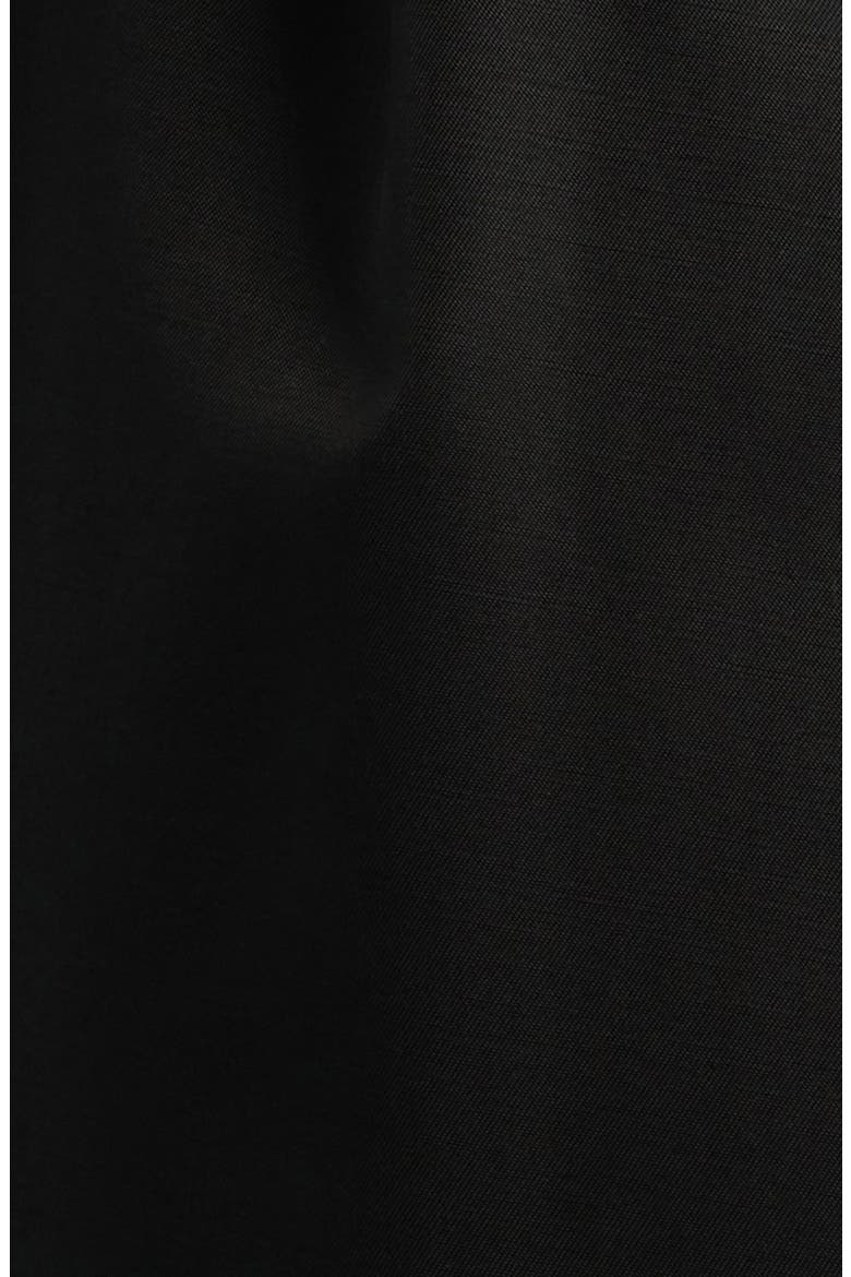 Single Breasted Trench Coat, Alternate, color, BLACK