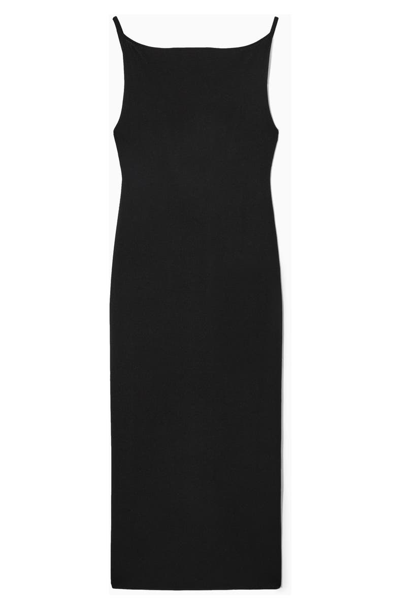 COS Slim Fit Body-Con Dress, Main, color,