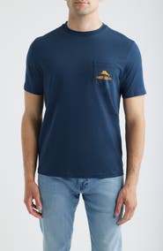 Tommy Bahama Plays Well with Otters Pocket Graphic T-Shirt