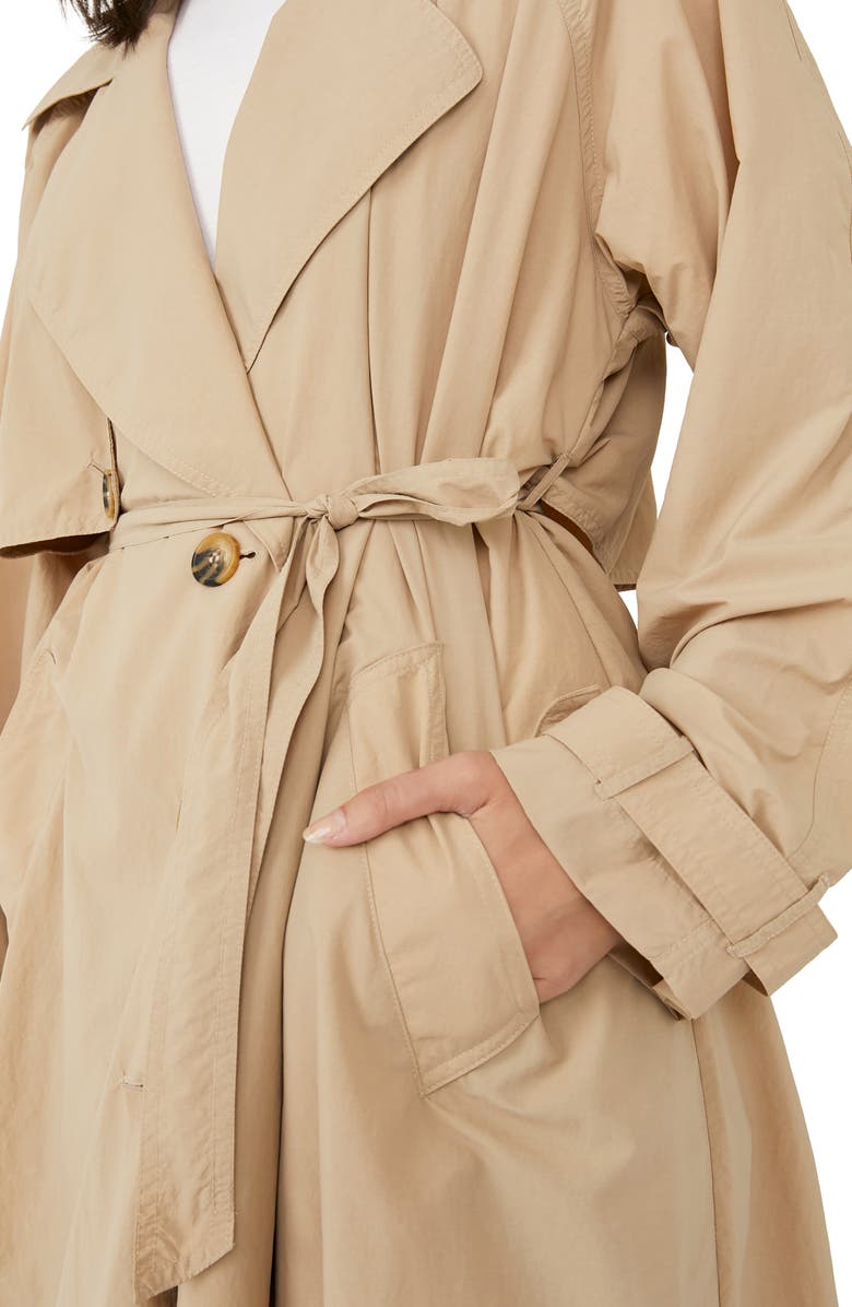 Free People We the Free Trench Coat, Alternate, color, 