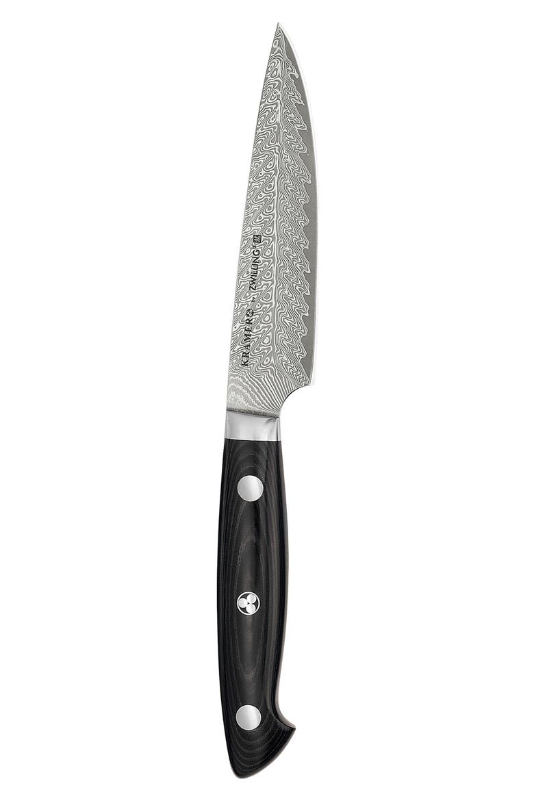 Kramer Euroline Damascus Collection 5-Inch Utility Knife, Main, color, STAINLESS STEEL