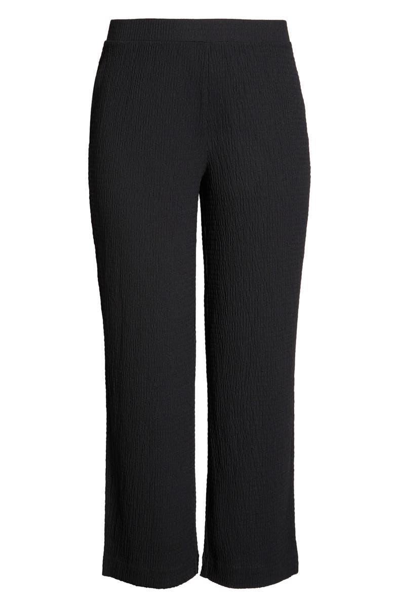 AK ANNE KLEIN Ridge Knit Pull-On Wide Leg Pants, Alternate, color, 