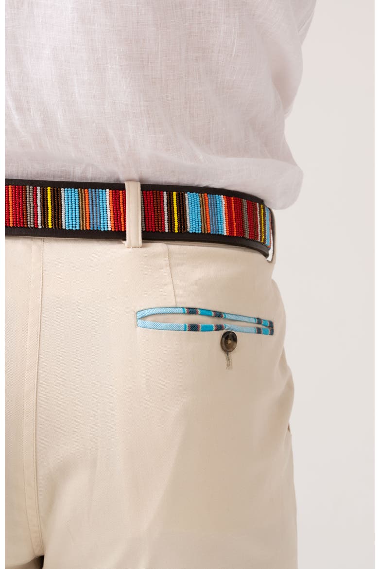 Maasai Beaded Belt, Alternate, color, RED