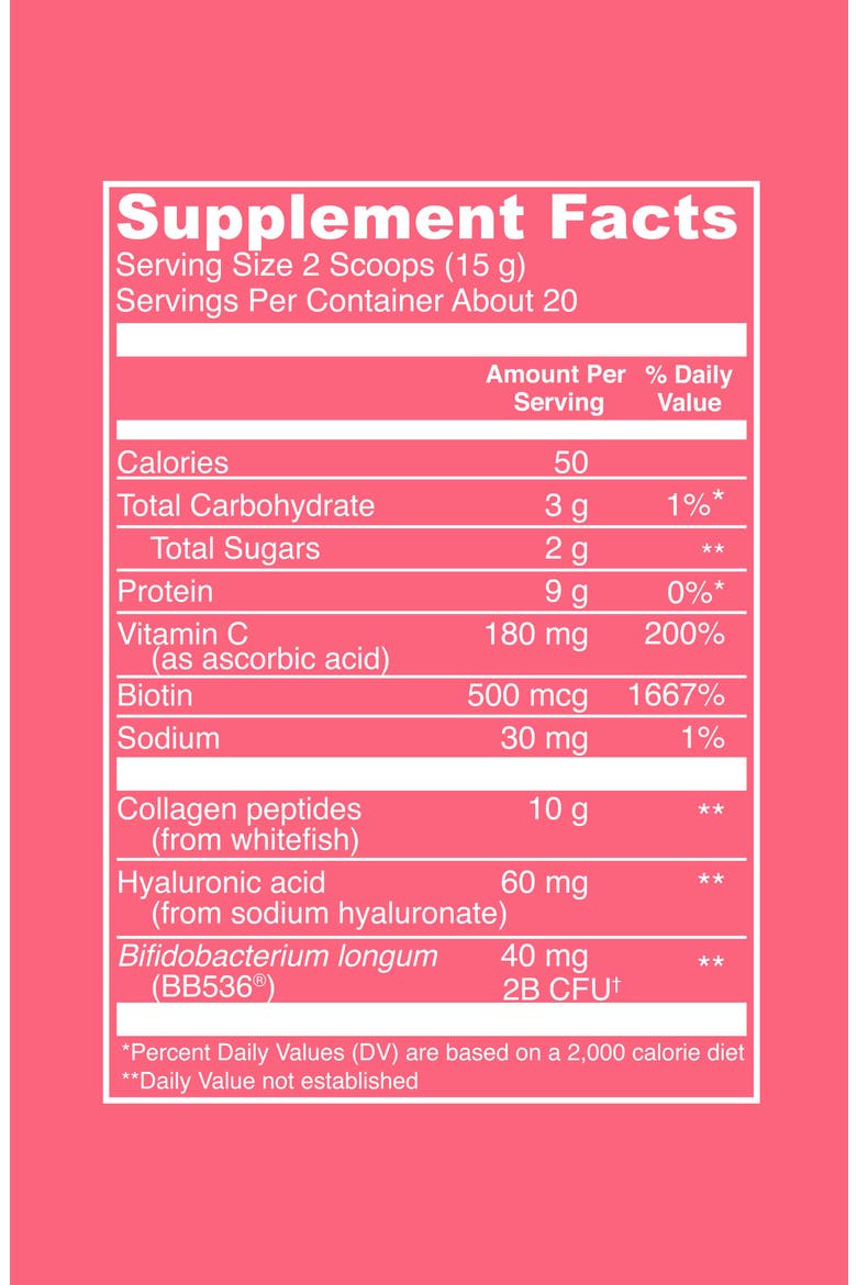Collagen Beauty Glow Dietary Supplement, Alternate, color, STRAWBERRY LEMON